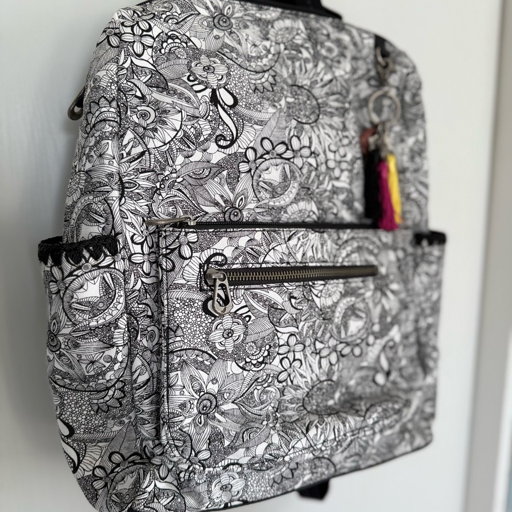 Sakroots Loyola Conv Backpack Cotton Uncoated Canvas